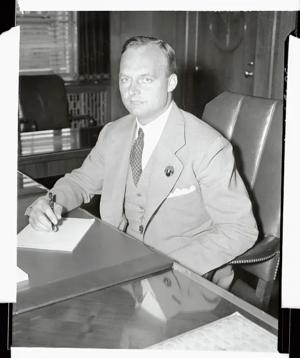 Framed Print : Assistant General Attorney O. John Rogge