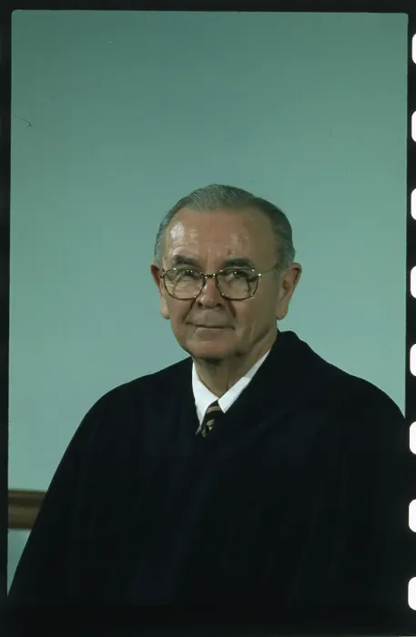 Framed Print : Associate Justice William J. Brennan Posing