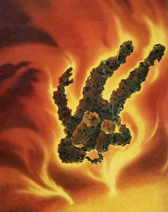 Framed Print : Astronaut Being Burned Up Framed Print : Astronaut Being Burned Up