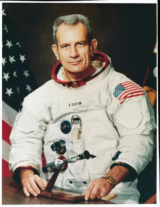 Framed Print : Astronaut Donald K Slayton Framed Print : Astronaut Donald K Slayton
