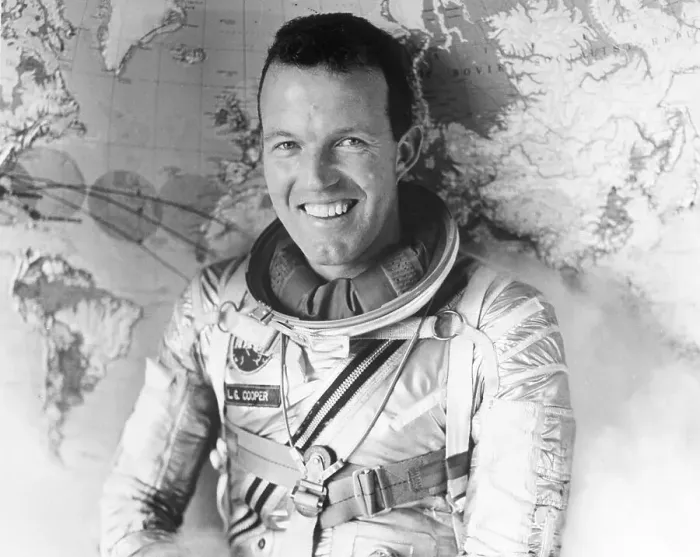 Framed Print : Astronaut Gordon Cooper Framed Print : Astronaut Gordon Cooper