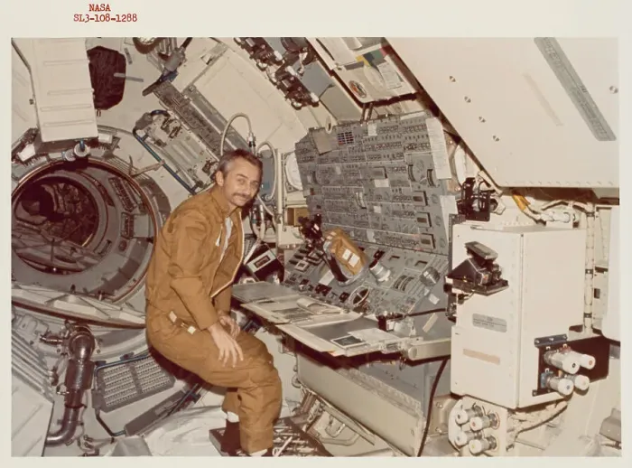 Framed Print : Astronaut Owen Garriot Framed Print : Astronaut Owen Garriot