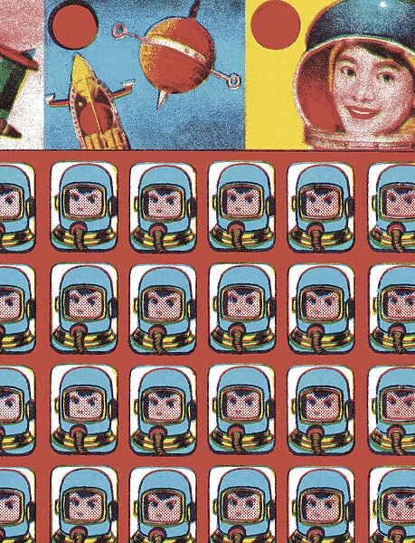 Astronaut Pattern