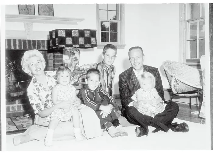 Framed Print : Astronaut Scott Carpenter and his Family