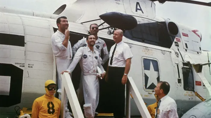 Framed Print : Astronauts of Apollo 7 Framed Print : Astronauts of Apollo 7