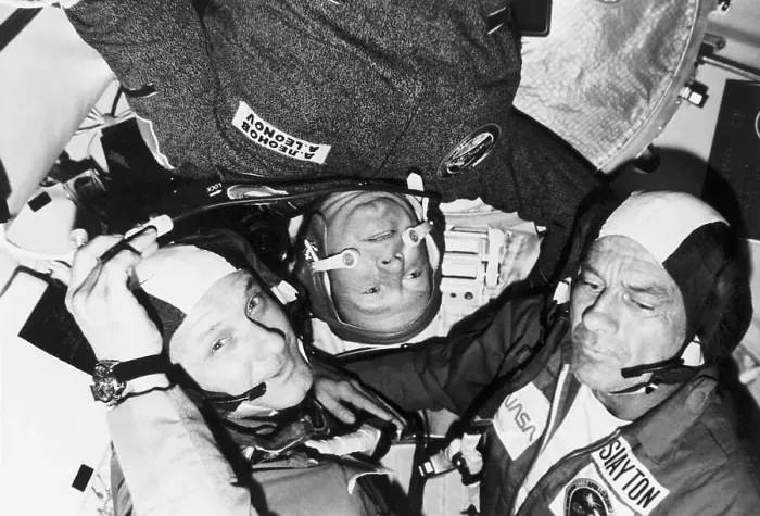 Framed Print : Astronauts of the Apollo Soyuz Mission