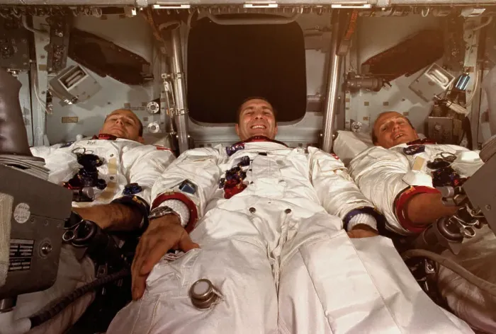 Framed Print : Astronauts in Space Suits Framed Print : Astronauts in Space Suits