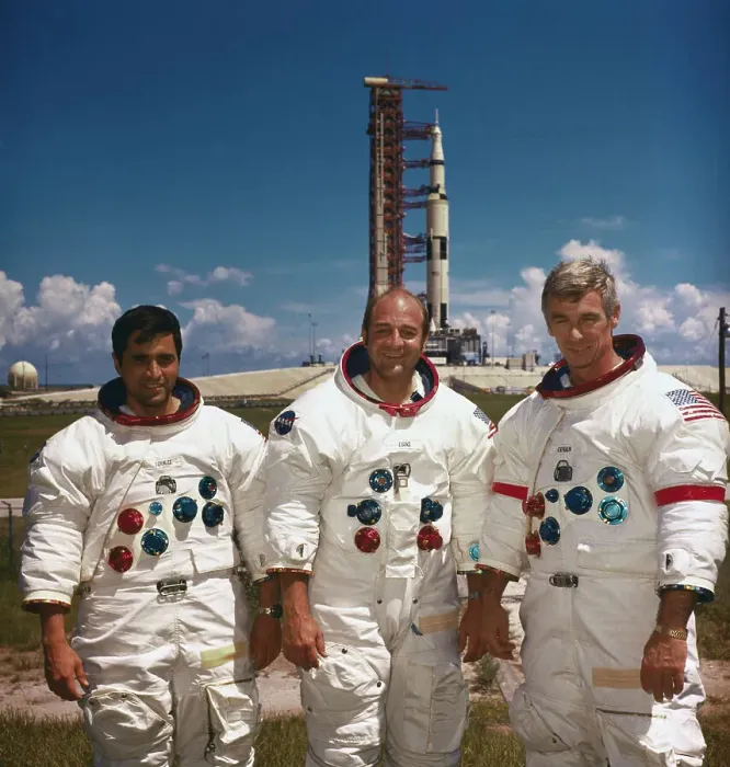 Framed Print : Astronauts in Their Uniform