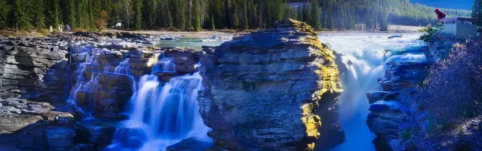 Framed Print : Athabasca Falls, Jasper National Park, Alberta, Canada