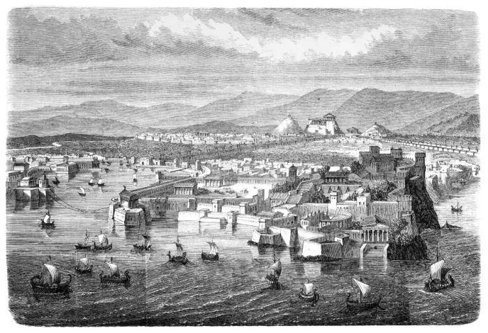 Framed Print : Athens, view from Piraeus Framed Print : Athens, view from Piraeus