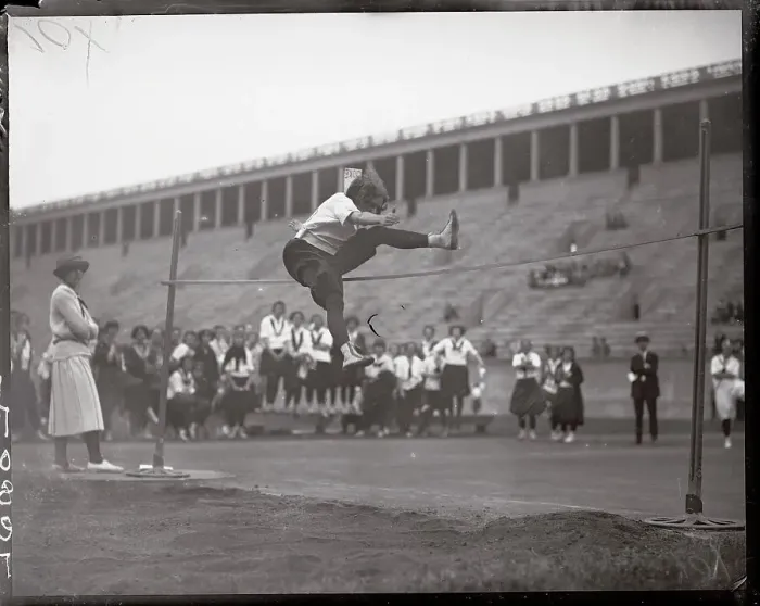 Framed Print : Athlete High Jumping Framed Print : Athlete High Jumping