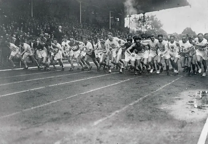 Framed Print : Athletes Competing in 10, 000 Meter Race Framed Print : Athletes Competing in 10, 000 Meter Race