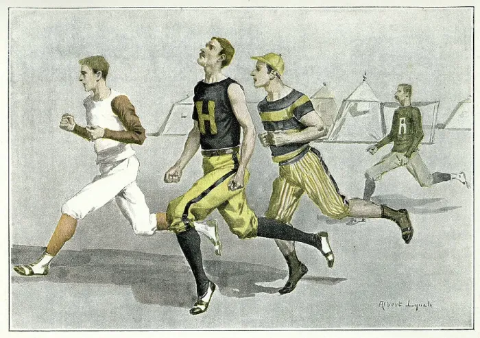 Framed Print : Athletics race Framed Print : Athletics race