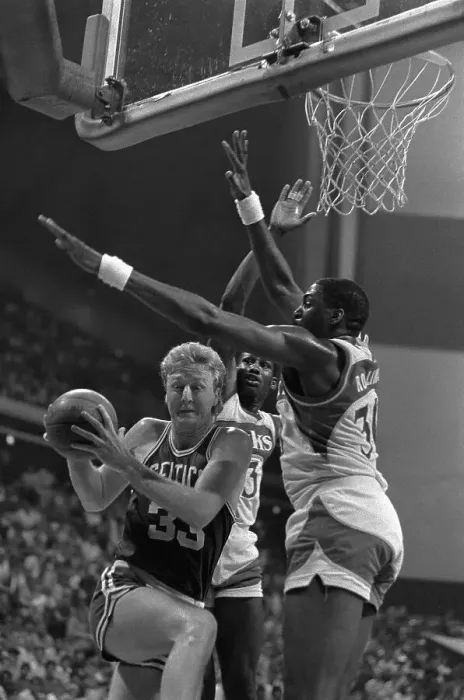 Framed Print : Atlanta Hawks Double Teaming Larry Bird Framed Print : Atlanta Hawks Double Teaming Larry Bird