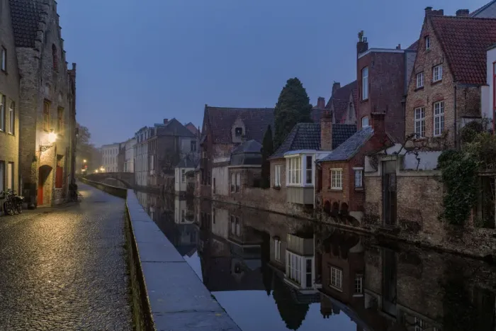 Framed Print : Atmospheric Bruges Framed Print : Atmospheric Bruges