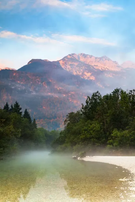 Framed Print : Atmospheric Lake Bohinj Framed Print : Atmospheric Lake Bohinj