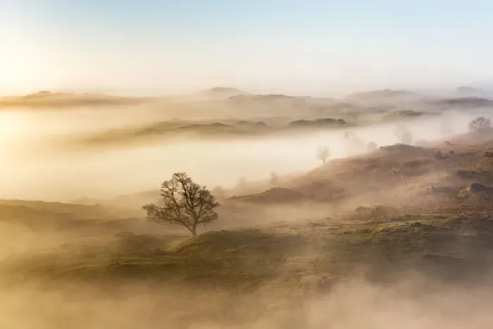 Framed Print : Atmospheric Lake District landscape. UK Framed Print : Atmospheric Lake District landscape. UK