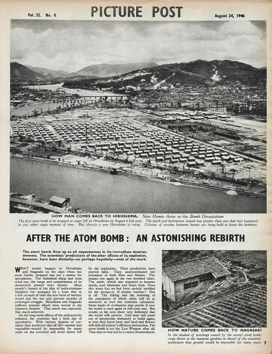 Framed Print : After The Atom Bomb