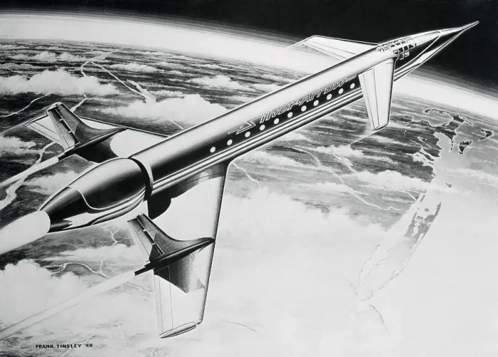 Framed Print : Atomic Airliner Framed Print : Atomic Airliner