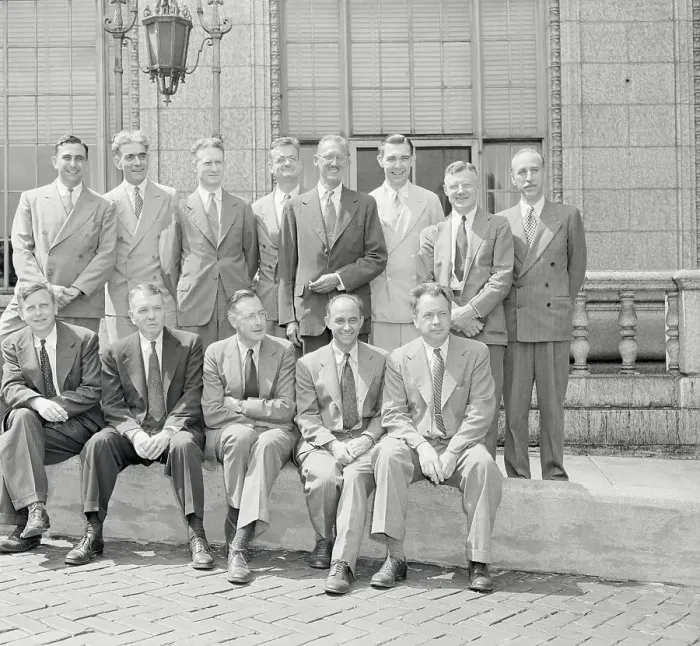 Framed Print : Atomic Bomb Scientists at University of Chicago Framed Print : Atomic Bomb Scientists at University of Chicago