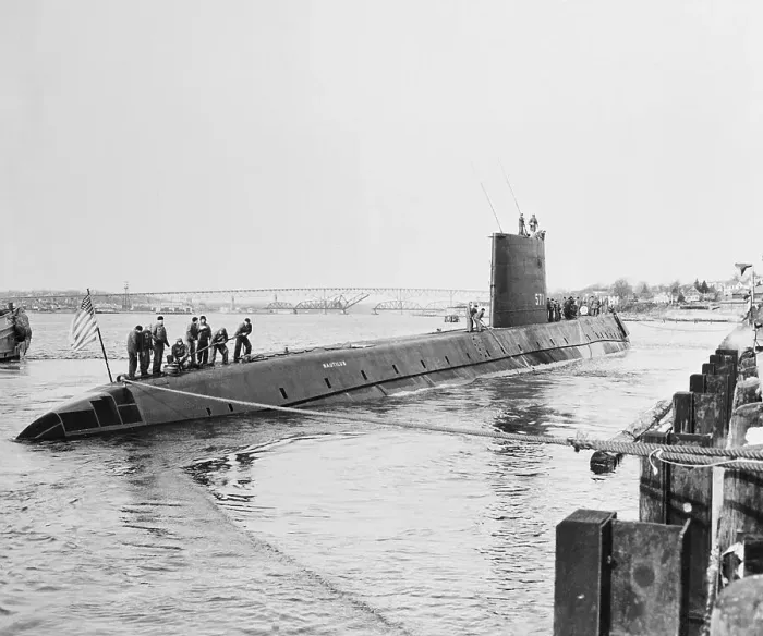 Framed Print : Atomic Powered Submarine Framed Print : Atomic Powered Submarine