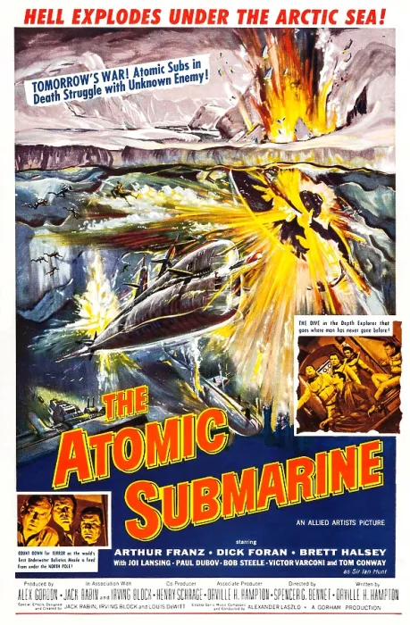 Framed Print : The Atomic Submarine Framed Print : The Atomic Submarine