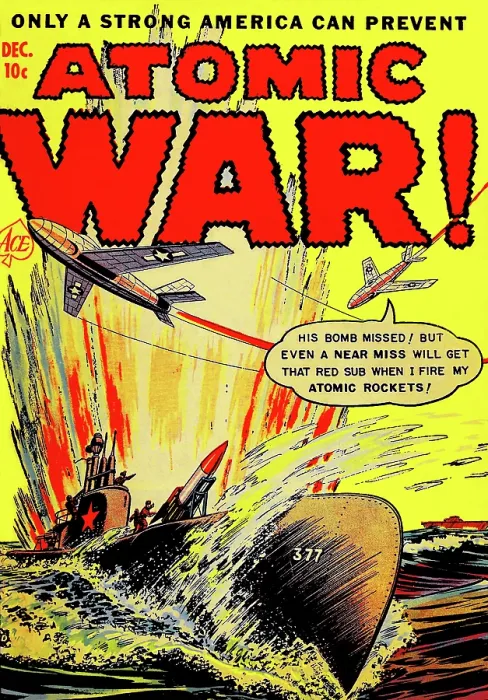 Framed Print : Atomic War No. 2 Framed Print : Atomic War No. 2