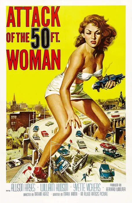 Framed Print : Attack of the 50ft Woman Framed Print : Attack of the 50ft Woman