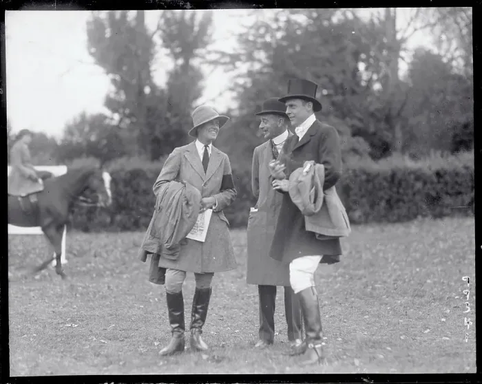 Framed Print : Attendees at Horse Show Framed Print : Attendees at Horse Show