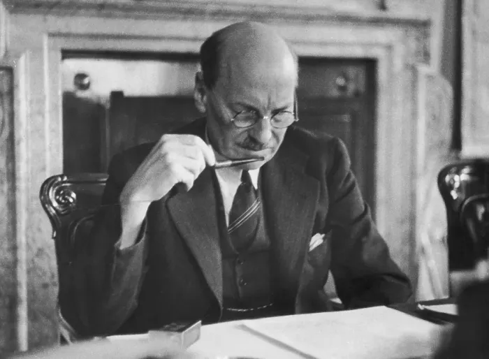 Framed Print : Attlee At Work Framed Print : Attlee At Work