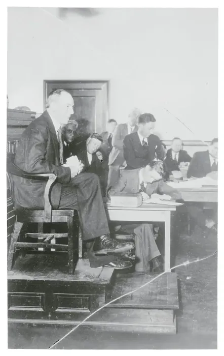 Framed Print : Attorney Chamlee on Witness Stand Framed Print : Attorney Chamlee on Witness Stand