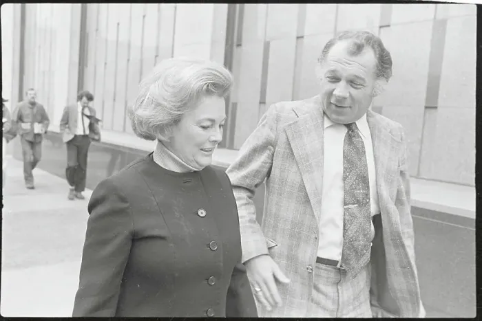 Framed Print : Attorney F. Lee Bailey with His Client Catherine Hearst Framed Print : Attorney F. Lee Bailey with His Client Catherine Hearst
