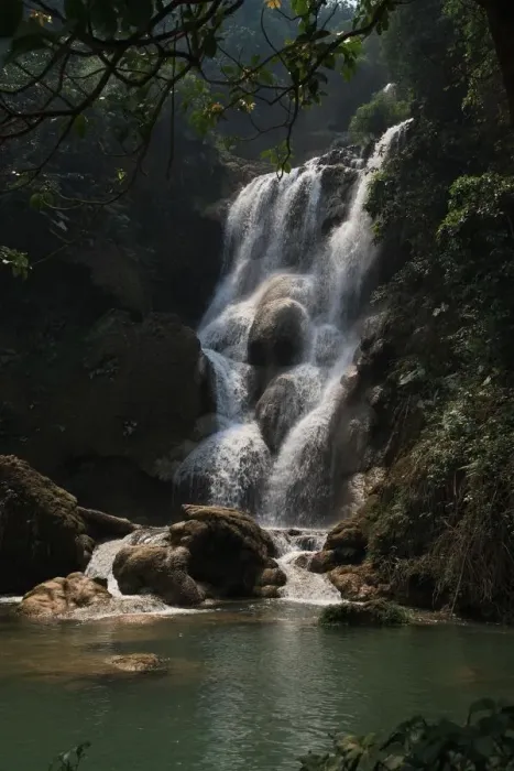 Framed Print : attraction, big, force of nature, jungle, luang prabang province, rain forest, tourist attractions Framed Print : attraction, big, force of nature, jungle, luang prabang province, rain forest, tourist attractions