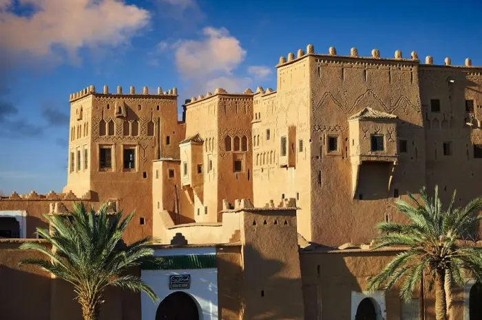 Framed Print : attraction, citadel, fortification, fortress, historic, kasbah, kasbah taourirt, mudbrick building