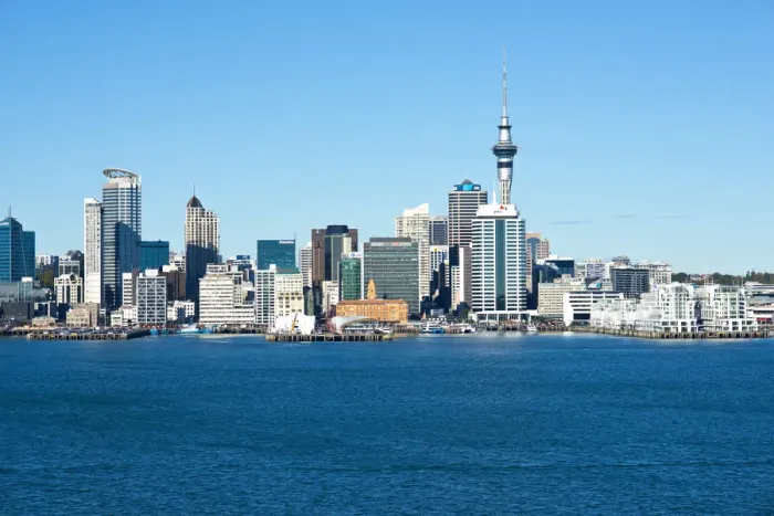 Framed Print : Auckland Central Business District, Auckland Central Business District and Sky Tower viewed from Bayswater, Bayswater, Auckland, Auckland Region, New Zealand Framed Print : Auckland Central Business District, Auckland Central Business District and Sky Tower viewed from Bayswater, Bayswater, Auckland, Auckland Region, New Zealand