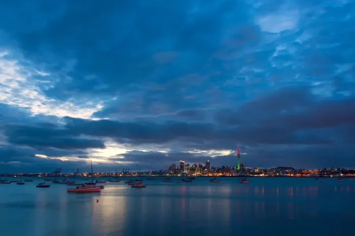 Framed Print : Auckland City Framed Print : Auckland City