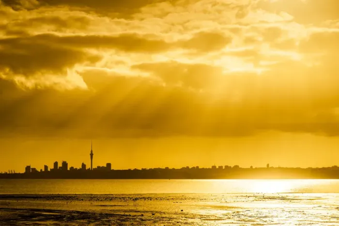 Framed Print : Auckland City Framed Print : Auckland City