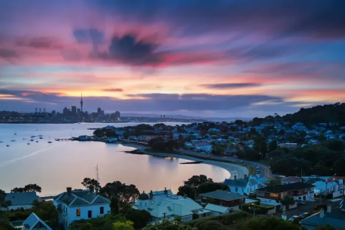 Framed Print : Auckland City Framed Print : Auckland City