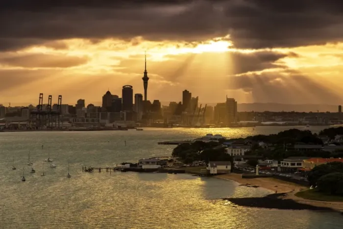 Framed Print : Auckland City Framed Print : Auckland City