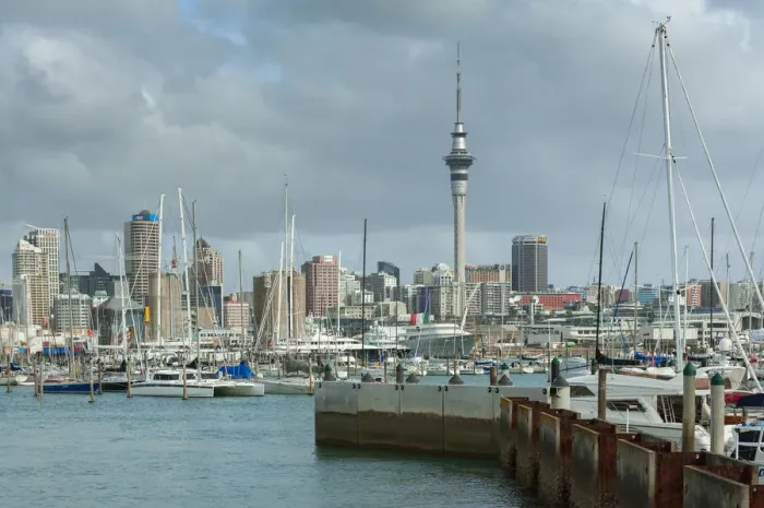 Framed Print : Auckland Harbour Framed Print : Auckland Harbour