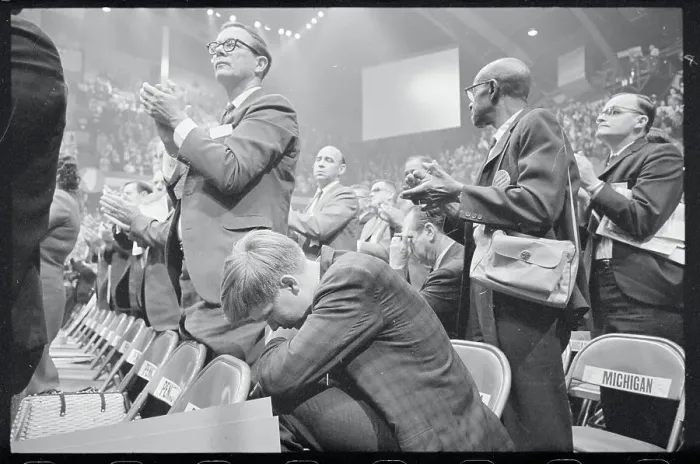 Framed Print : Audience Applauding at Robert Kennedy Tribute Framed Print : Audience Applauding at Robert Kennedy Tribute