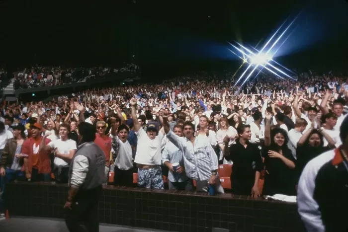 Framed Print : Audience At A Beastie Boys Concert Framed Print : Audience At A Beastie Boys Concert