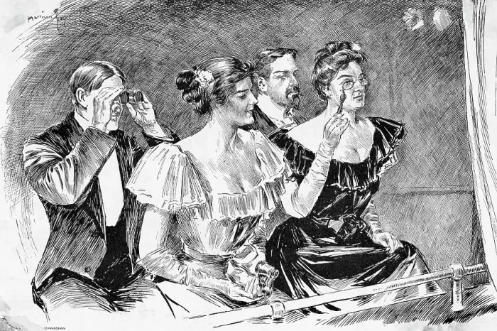 Framed Print : An Audience At The Opera Framed Print : An Audience At The Opera
