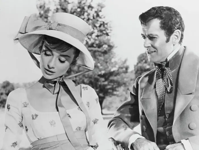 Framed Print : Audrey Hepburn and Henry Fonda in War and Peace Framed Print : Audrey Hepburn and Henry Fonda in War and Peace