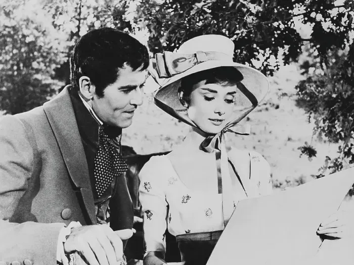 Framed Print : Audrey Hepburn and Henry Fonda in War and Peace Framed Print : Audrey Hepburn and Henry Fonda in War and Peace