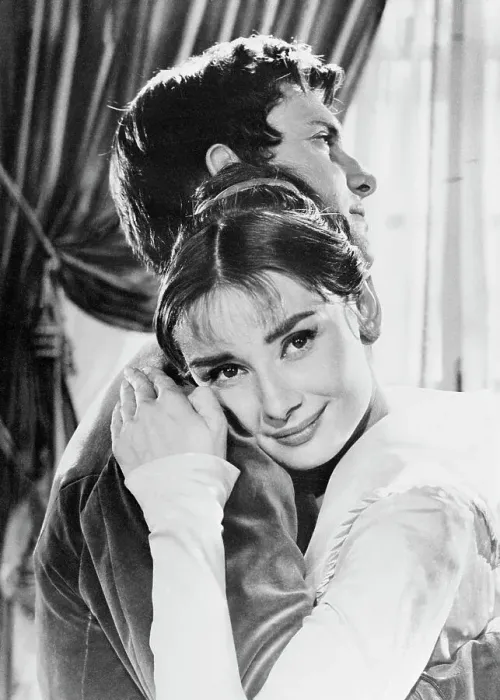 Framed Print : Audrey Hepburn and Jeremy Brett in War and Peace Framed Print : Audrey Hepburn and Jeremy Brett in War and Peace