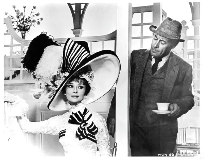 Framed Print : Audrey Hepburn And Rex Harrison In My Fair Lady
