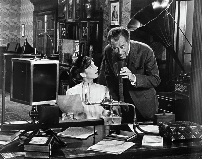 Framed Print : Audrey Hepburn And Rex Harrison In My Fair Lady Framed Print : Audrey Hepburn And Rex Harrison In My Fair Lady