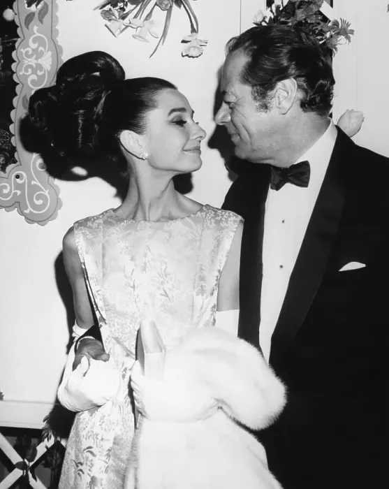 Framed Print : Audrey Hepburn & Rex Harrison @ Premiere Framed Print : Audrey Hepburn & Rex Harrison @ Premiere