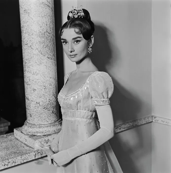 Framed Print : Audrey Hepburn In War And Peace Framed Print : Audrey Hepburn In War And Peace